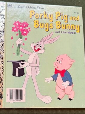 Little Golden Books: Porky Pig and Bugs Bunny (1976) *Bundle 3 Goldens for $18